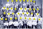 COLLEGE DE JEUNE FILLES  MOSTAGANEM 1955 3 EME